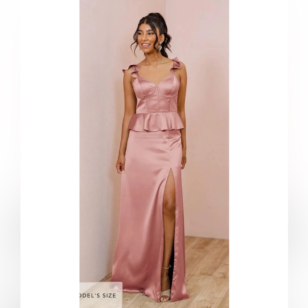 Revelry Satin Dress